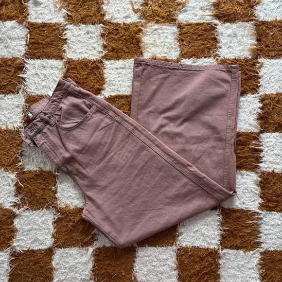 👖 NWT FREE PEOPLE WE THE FREE CRVY GIA HIGH RISE WIDE LEG JEANS PANTS SIZE 31 - Picture 10 of 16